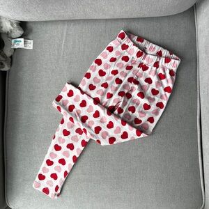 Janie & Jack Heart Leggings
